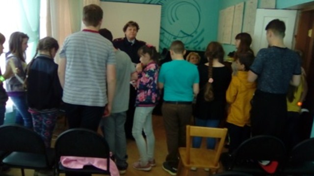 В детском лагере Судиславской музыкальной школы прошло комплексное занятие «Школа дорожной безопасности»