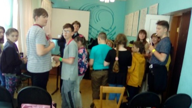 В детском лагере Судиславской музыкальной школы прошло комплексное занятие «Школа дорожной безопасности»