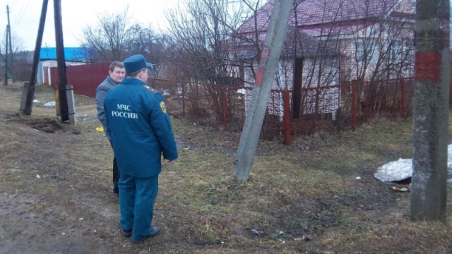 В Судиславском районе прошла проверка подготовки к пожароопасному сезону