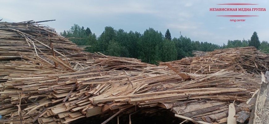 Под Судиславлем произошло возгорания отходов деревообработки