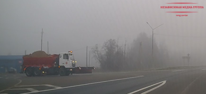 На дорогах Судиславского района наблюдается гололед