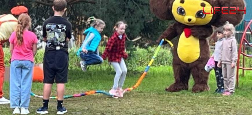 В поселке Мирный прошел праздник для детей