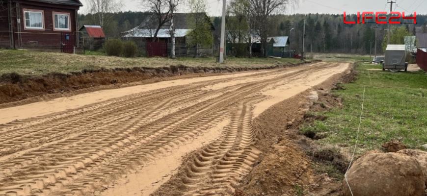 В Судиславле начался ремонт улицы Корякова