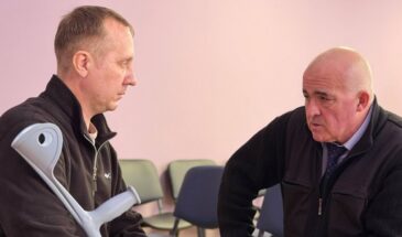 Губернатор Сергей Ситников встретился в Судиславле с ветераном спецоперации