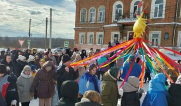 В Судиславле встретили Масленицу