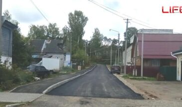 В Судиславле приступили к асфальтированию улицы Невского