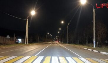 В поселке Дружба восстановлено освещение на автодороге «Судиславль — Галич — Чухлома»